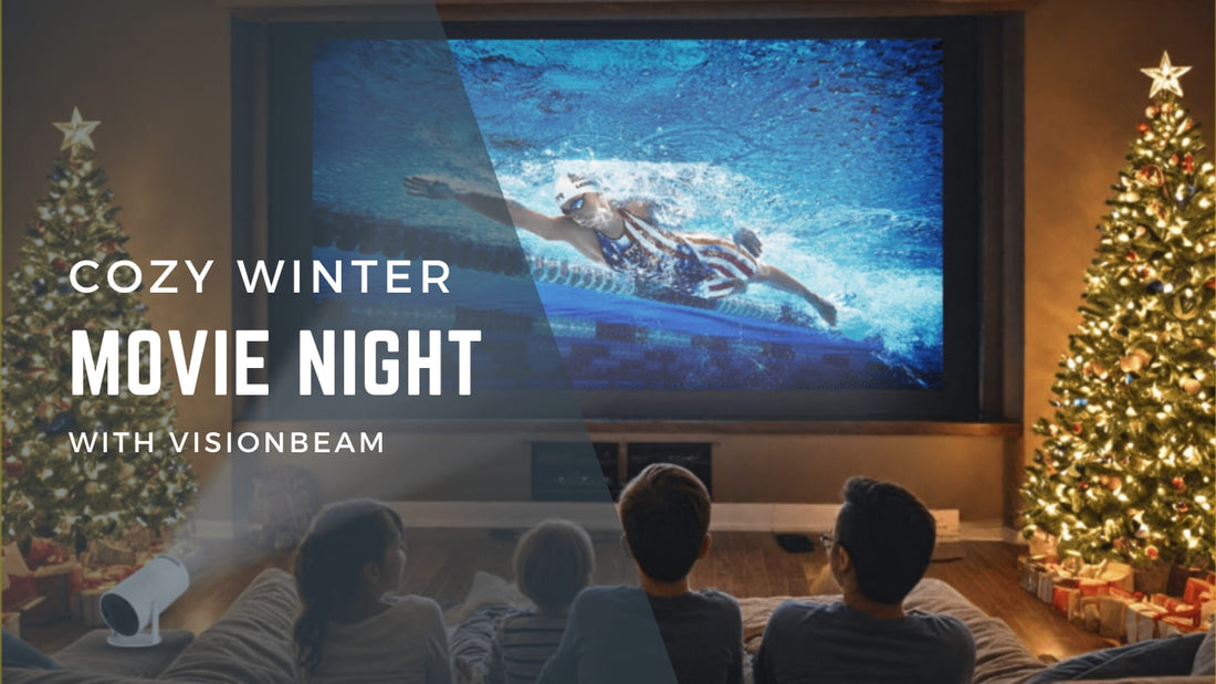 How to Create the Coziest Indoor Movie Experience This Winter with VisionBeam Projectors