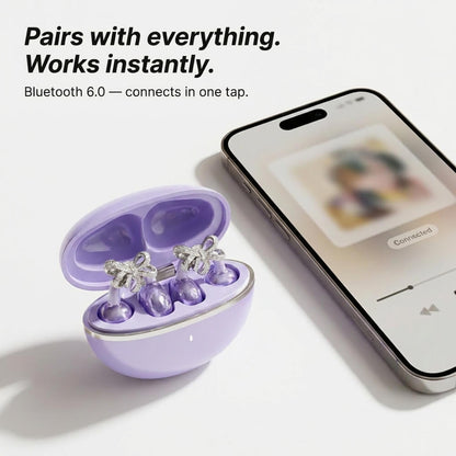 ViSound™ Adorn - Clip-On Earbuds