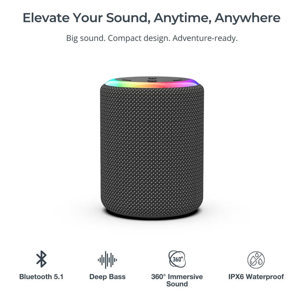 ViSound Pulse - Portable Bluetooth Speaker