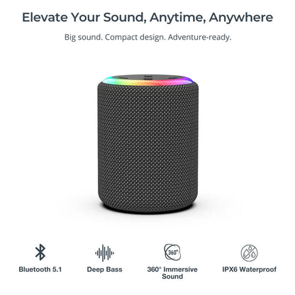 ViSound Pulse - Portable Bluetooth Speaker