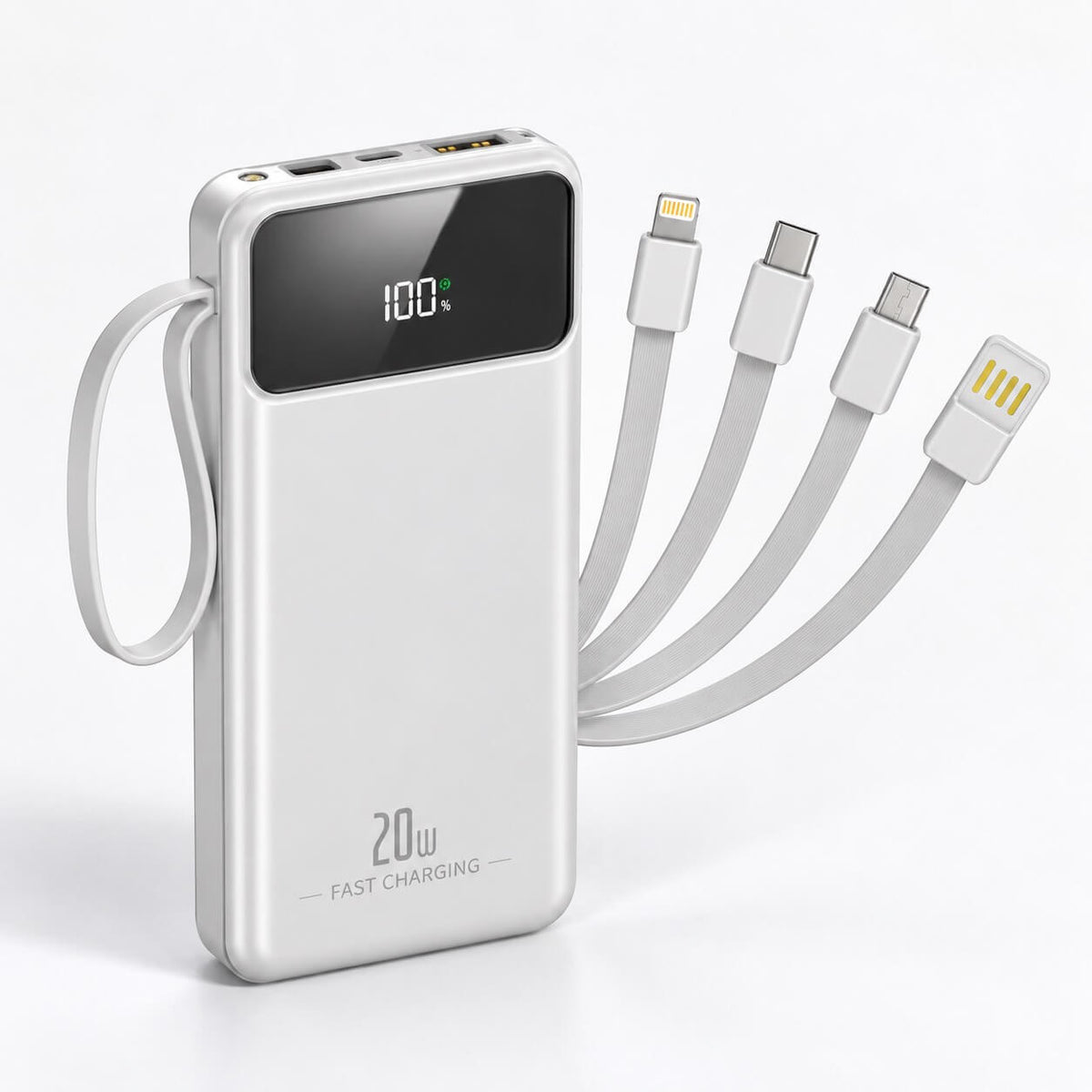 ViPower Quad - 4-Cable Power Bank