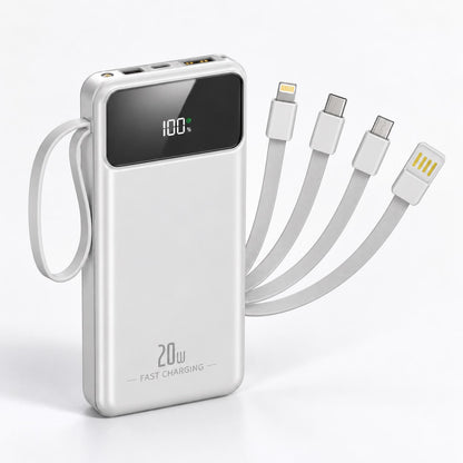 ViPower Quad - 4-Cable Power Bank